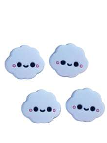 4 piezas Accesorios de tapa de palanca de mando de silicona lindos, compatibles con Switch/OLED/Lite Joy-Con, tapas de botón Panda Switch OLED, funda protectora de silicona antideslizante para el controlador Joy-Con, agarre para el pulgar de alto rendimiento - Fácil de instalar, proporcionando una mejor experiencia de juego - Multicolor - Ver 9