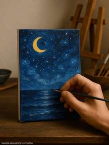 Kit 10 Telas 10x15 – Arte Profissional p/ Projetos Visuais - Branco - Visão 5