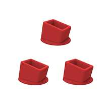 1/3 件汽车安全带扣固定器，硅胶便捷式汽车安全带增压器，汽车安全带固定器配件，可使扣环直立定位，适用于大多数汽车 - 固定扣 - 查看 14