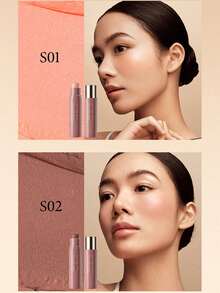 OUT OF OFFICE Thỏi tạo khối GLOWFIX Sculpting Stick S01 Luminous Contouring Stick - Thiết kế hai đầu, tạo đường nét khuôn mặt sắc sảo, màu sắc lâu trôi, kết cấu mịn màng, dưỡng ẩm, phù hợp cho trang điểm hàng ngày và khi đi du lịch, 5g/0.18oz - S01 - Xem 9