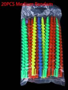 20pcs Spiral Curling Iron Rollers, DIY Hair Styling Tools, Heatless Spiral Curl Rollers For Hair Styling, Hair Styling Kit, Beauty Tools Set, Women's Accessories Gift, Gift, Travel, School, Back To School