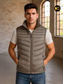 Big City Men Winter Coats - Beige - View 3