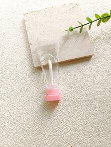 1/5支装 粉色银白色裸色 4毫升 牙膏形 透明空唇彩管 可填充唇膏管包装 - 彩色 - 查看 3