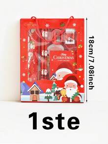 1 Set Christmas Stationery Gift Box, Small Holiday Gifts - Multicolor - View 5