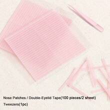 50/100/200片一次性薄隐形鼻贴和双眼皮贴适用于面部护理和美容院 - 彩色 - 查看 13