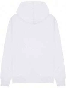 Men Zip-Up Hoodies - White - View 4
