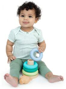 ¡RecomendadoIngenuity Juguete Didáctico con 4 Aros Apilables de Oso¡Top de Temporada - 1 - Ver 4