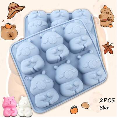 1 pieza Molde de pastel Barabara lindo, molde de chocolate y caramelo, molde de hornear, herramienta para decorar pasteles, para hacer pasteles, dulces, velas, jabones artesanales