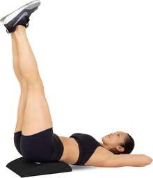 ProsourceFit Alfombrilla Abdominal AB 15" x 12" Entrenador de Núcleo de Alta Densidad - azul - Ver 1