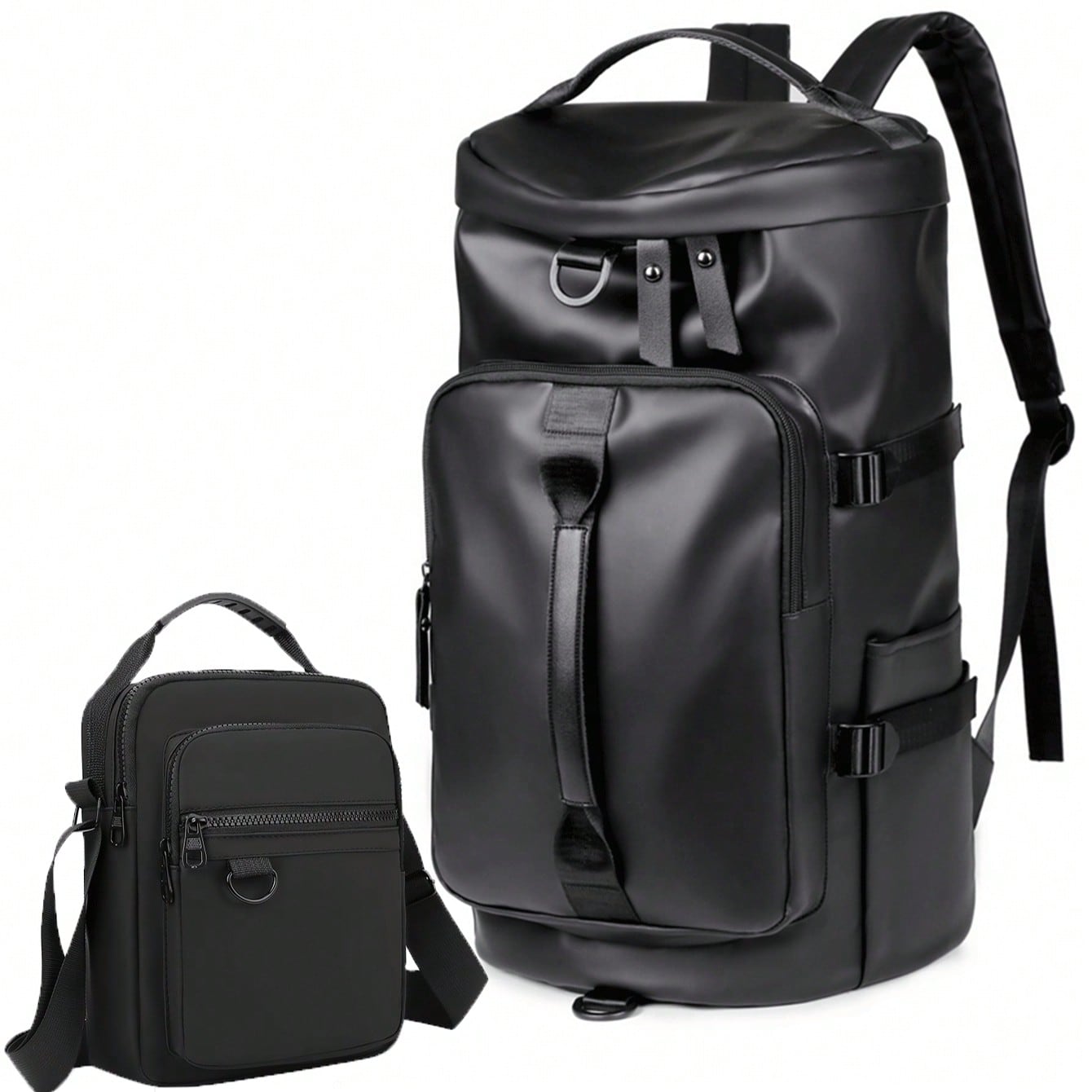 Bolso de viaje de gran capacidad y portátil. Esta es una mochila de hombre de moda que se puede usar como mochila para portátil y mochila casual dia