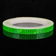 2Roll 8M Reflective Tape Fluorescent Bike Bicycle Car SReflective Stickers - 綠色 - 查看 8