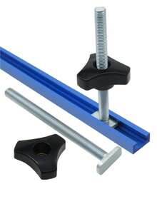 براغي T M8، صواميل M8، سبيكة ألومنيوم، ملحقات تثبيت عالمية من نوع T-Groove 30/45، يمكن استخدامها لمسارات الخشب والمعالجة المعدنية لقوالب الألومنيوم، مناسبة جدًا لمشاريع DIY - فضي - مشاهدة 2