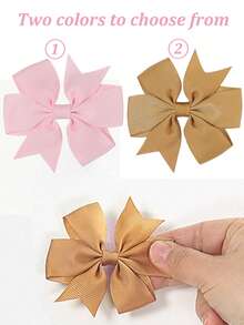 1条合成新款中国风灯笼泡泡马尾辫，带可拆卸黄色蝴蝶结，适合女孩儿童，甜美酷炫长辫灯笼拳击高马尾辫 - 彩色 - 查看 9