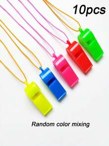 ‌5pcs Stainless Steel Whistle With Lanyard, Loud Emergency Whistles With Black/Yellow, High-Pitched Whistles For Coaches, Hikers & Pet Training ,Referee Survival Whistle For Sports ,Emergency &Outdoor Survival - Black and White - View 16