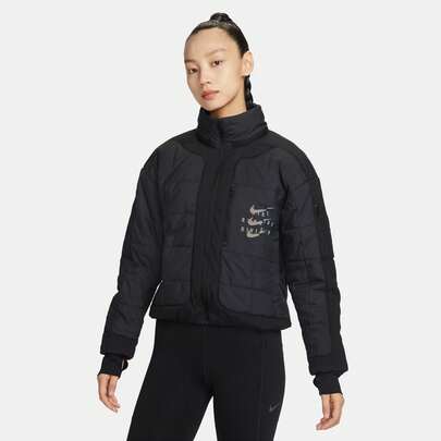Nike Women's NK RUN DVN TF JKT FB7822-010 Sports Down Jacket