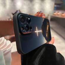 Una funda de teléfono creativa con patrón cruzado, una funda protectora clásica y sencilla, a prueba de golpes y anti-caídas, resistente a la suciedad y duradera, adecuada para  17/17 Pro/17 Pro Max/17 Air/ 16/16 Pro/16 Pro Max/16 Plus/ 15/15 Pro Max/15 Pro/15 Plus/ 14/14 Pro/14 Plus/14 Pro Max/ 13/13 Pro/13 Pro Max/12/12 Pro/12 Pro Max/11/11 Pro/11 Pro Max/XR/X/XS/XS Max. Es el regalo de cumpleaños perfecto para novias, novios, esposos, esposas, amigos, o para uno mismo, innovador y a la moda, adecuado tanto para hombres como para mujeres. - Negro 1997 - Ver 7