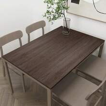 1 Roll Of Coffee Wood Grain, Peeled And Pasted Wooden Contact Paper, Self-Adhesive Brown Wallpaper, Decorative Waterproof Vinyl Film, Suitable For Countertops, Cabinets, Shelves, Drawer Lining, Easy To Clean, Home Decoration Paper - Brown - View 2