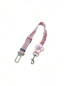 1pc Dog Car Belt Reflective Webbing Retractable Leash, Pet Cat Vehicle Travel Harness Lead,Lovely Pet Leash - 彩色 - 查看 10