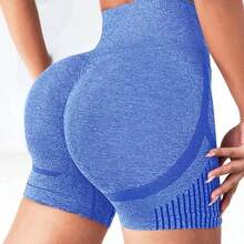 5 Pcs High Waisted Hip Lifting And Belly Hugging Shorts, Yoga Sport Leggings For Gym Lift And Shape The Buttocks, Colorful - 多色4 - 查看 8