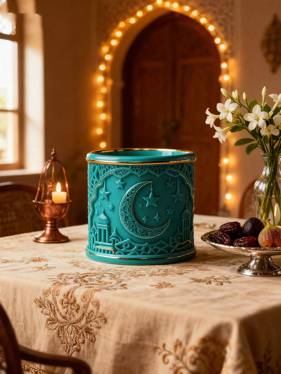 Crescent Shaped Silicone Mold, DIY Handmade Candle, Soap, Resin, Plaster Crafts Candle Making Supplies - White - View 1