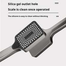 8件套淋浴系统套装，雨淋式花洒 | 钢琴键式淋浴龙头浴室淋浴混合套装，带雨淋式花洒，12英寸高压花洒系统，4种模式手持喷淋壁挂式，灰色浴室配件浴室工具 - 深灰色 - 查看 4