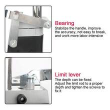 Soporte eléctrico para taladro para trabajos de madera, base giratoria para herramienta, soporte para taladro, accesorios para amoladora eléctrica, base de taladro de banco de 400 mm