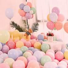 100pcs/40pcs 10-Inch Macaron Color Latex Balloons, Suitable For Birthday Decoration, Holiday Party, Wedding Decoration, Retirement Party, New Year Decoration, DIY Decoration, And Various Occasions