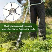 1 Pcs Heavy-Duty Replacement Grass Trimmer Head With - Sharp Cutting Edges, Compatible With Cordless  Eater, String Trimmer - For Lawn Care, Garden, Residential Use - Compatible With Electric Trimmers, Cordless Grass Trimmer, (3 Heads/6 Heads)