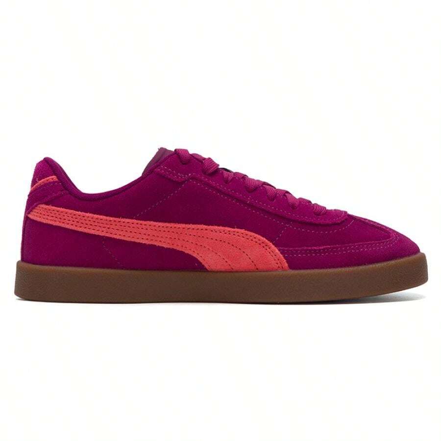 Zapatillas deportivas para hombre y mujer, zapatillas informales Puma Club II Era Suede de caña baja, ligeras, cómodas y para desplazamientos diarios, 400717-23 - Melocotón fucsia claro - Ver 1