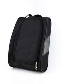 1个可折叠鞋袋，拉链封口鞋整理袋，旅行、邮轮、宿舍、学校、出差、健身房、办公室、居家必备 - 适合学生、上班族、旅行者、健身爱好者