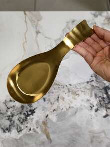 1/2/3PCS Fish Shape Stainless Steel Spoon Rest Food Clip Hot Pot Spoon Tray Hotel Restaurant Kitchen Utensil Holder Shelf Tray.Buffet Spoon Rack Set Christmas Gift Back To School