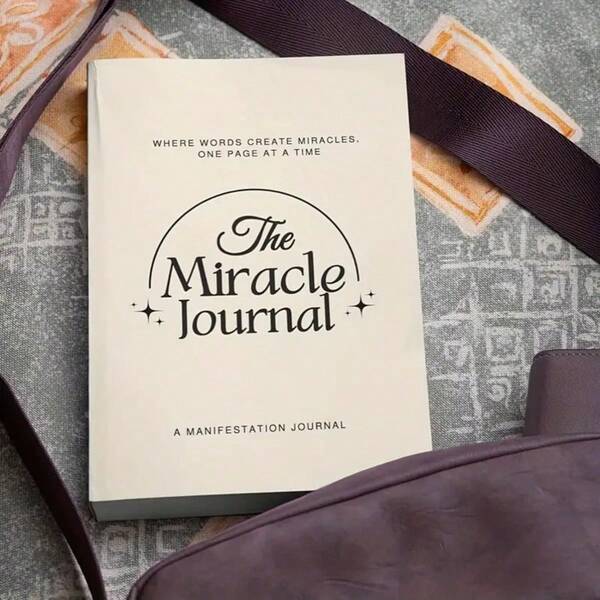Diário Mágico (1 unidade) - Planejador de Gratidão e Lei da Atração, Caderno de Reflexão Diária Guiada para Cultivar Força de Vontade, Autoconhecimento, Crescimento Pessoal e Vida Intencional, Papel de Alta Qualidade, Fonte Elegante