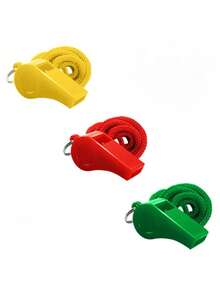 ‌5pcs Stainless Steel Whistle With Lanyard, Loud Emergency Whistles With Black/Yellow, High-Pitched Whistles For Coaches, Hikers & Pet Training ,Referee Survival Whistle For Sports ,Emergency &Outdoor Survival - Black and White - View 17