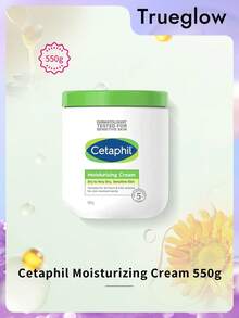 Cetaphil 身体乳，550克，适用于干性至极干性、敏感肌肤的保湿霜，蕴含烟酰胺和维生素E，冬季适用，护肤品，圣诞礼物 - 550克 - 查看 1
