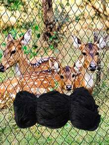 1pc Heavy Duty Anti-Bird Netting (7.5m X 15m), Suitable For Chicken Coops, Plants And Vegetables - Durable PVC Mesh Fabric, Enhances Animal Habitat Protection, Reusable Outdoor Poultry Netting, Anti-Bird, Anti-Deer, Anti-Squirrel, Garden Bird Netting, Garden Safety Net, Stylish Mesh Design, Sturdy And Durable