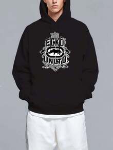 Men Zip-Up Hoodies - Black - View 1