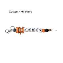 1PC Custom Animal Letter Keychain, Can Be Used As Name Bag Hanging,Back To School Gifts,Customized Keychains & Accessories,End Of Summer,Delicate Romance,For Office,For School,For Classroom,For Teacher Gifts,For University,For Colleague,For Dorm Rooms - Silicone Keychain - View 36