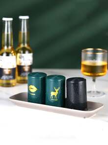 1个自动啤酒瓶起子，不锈钢瓶盖起子，啤酒瓶螺旋起子，便携式酒吧工具，葡萄酒和啤酒瓶盖起子，厨房工具，派对用品 - 彩色 - 查看 9