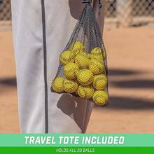 Pelotas de béisbol de espuma mini  para máquinas de lanzamiento y entrenamiento de precisión de bateo - paquete de 20 o 50 - Mini paquete de 20 - Ver 8