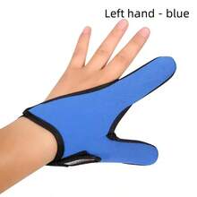 Guantes de pesca de 2 dedos, protector de dedos para tiro con arco antideslizante y anticorte, guantes de lanzamiento impermeables y duraderos - Multicolor - Ver 13