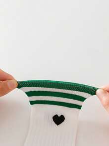 5 pares de calcetines de tobillo para mujer, simples y cómodos calcetines de tripulación con lazos, adecuados para todas las estaciones, con colores aleatorios - Multicolor - Ver 7