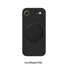 1 Piece Stand Phone Case With Ultra-Thin PC Holder Compatible With IPhone 16,15,14, 13, 12 11 Pro/Max/Mini, Compatible With IPhone16E, Compatible With For Galaxy///Redmi Note 13 Pro (Black) Ultra-Thin Phone Case Compatible With Iphone11