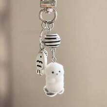 Phone Pendant Personalized Skull Keychain Bone Pendant - 海懶 門扣 - 查看 10