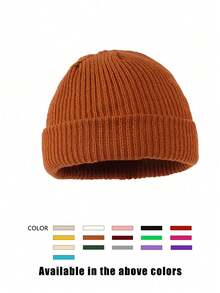 1pc Pineapple Knit Beanie Hat, Unisex, Y2K Style, Outdoor Windproof Warm Knitted Cap, Casual Versatile Winter Cold Weather Hat Suitable For Daily Commute,Summer,Beach - Knitted Hat - View 23