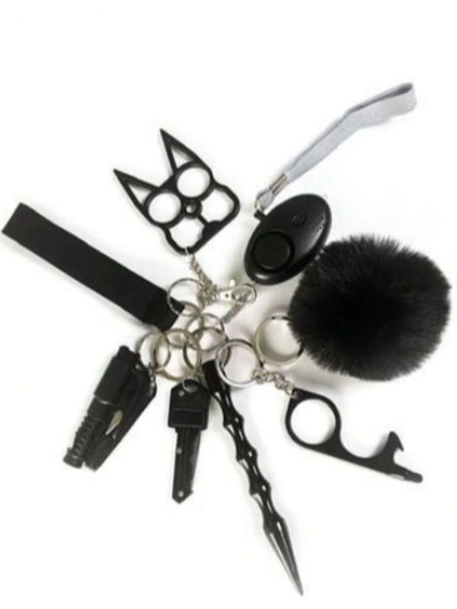 kit de defensa  personal especial para mujer - Negro - Ver 1