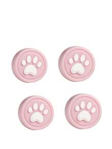 4 piezas Accesorios de tapa de palanca de mando de silicona lindos, compatibles con Switch/OLED/Lite Joy-Con, tapas de botón Panda Switch OLED, funda protectora de silicona antideslizante para el controlador Joy-Con, agarre para el pulgar de alto rendimiento - Fácil de instalar, proporcionando una mejor experiencia de juego - Multicolor - Ver 13