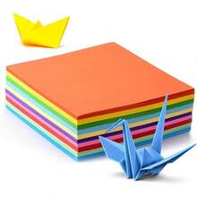 Sheets Of Paper In 10 Assorted Hues - Arts & Crafts, Paper Cutting, Drawing, And Colorful Origami - 多種顏色 - 查看 12