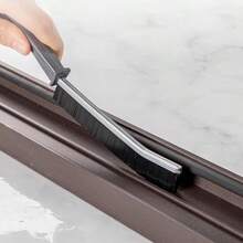 Mom's Ultimate Crevice Cleaner Pack - 5 Multi-Purpose Stiff Bristle Brushes For Tile Grout, Window Tracks And Hidden Dirt Household Tools Gadget Handle Cleaning, Multi-Purpose Crevice Scrubber, Household Essentials, Home Bathroom Cleaning Tools, Brushes - 彩色 - 查看 6