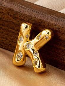 1 buc colier cu pandantiv la modă cu stras, potrivit pentru purtarea zilnică a femeilor, petrecere și cadou