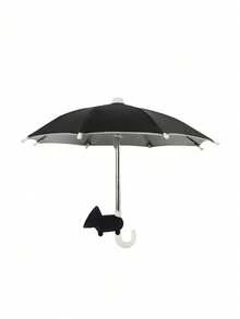 通用手机遮阳伞，带可爱小猪吸盘支架 - 可调节手机遮阳伞和防眩光手机支架，防紫外线防雨手机伞，免提吸盘支架带倾斜/角度锁定；保护屏幕免受阳光、眩光和反射的侵害；通用适用于智能手机、GPS 和导航仪 - 非常适合户外运动、骑行、海滩、驾驶、旅行、露营、钓鱼和直播 - 彩色 - 查看 10